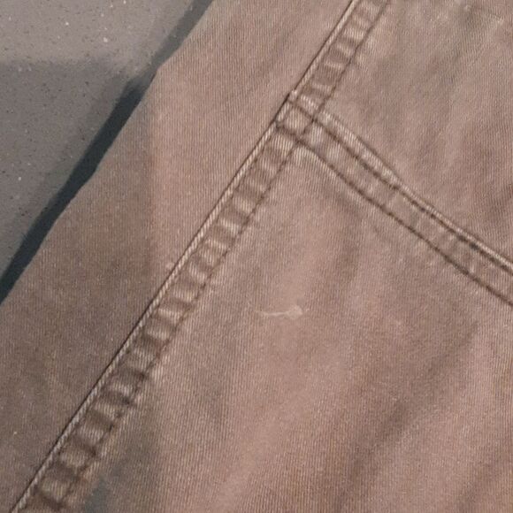 Divided Olive Green Cargo Pants with Drawstring Waist - Picture 13 of 14